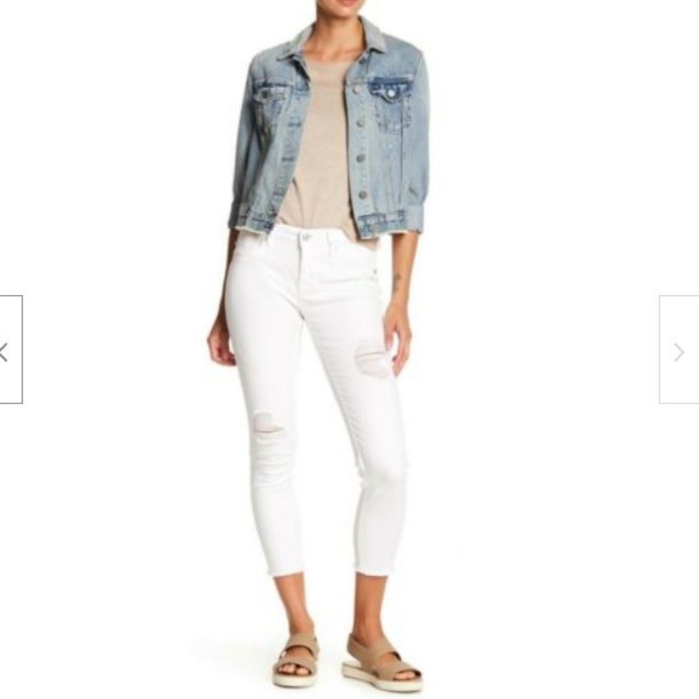 Vigoss Jagger Destructed Classic Fit Skinny Jean - Picture 3 of 3